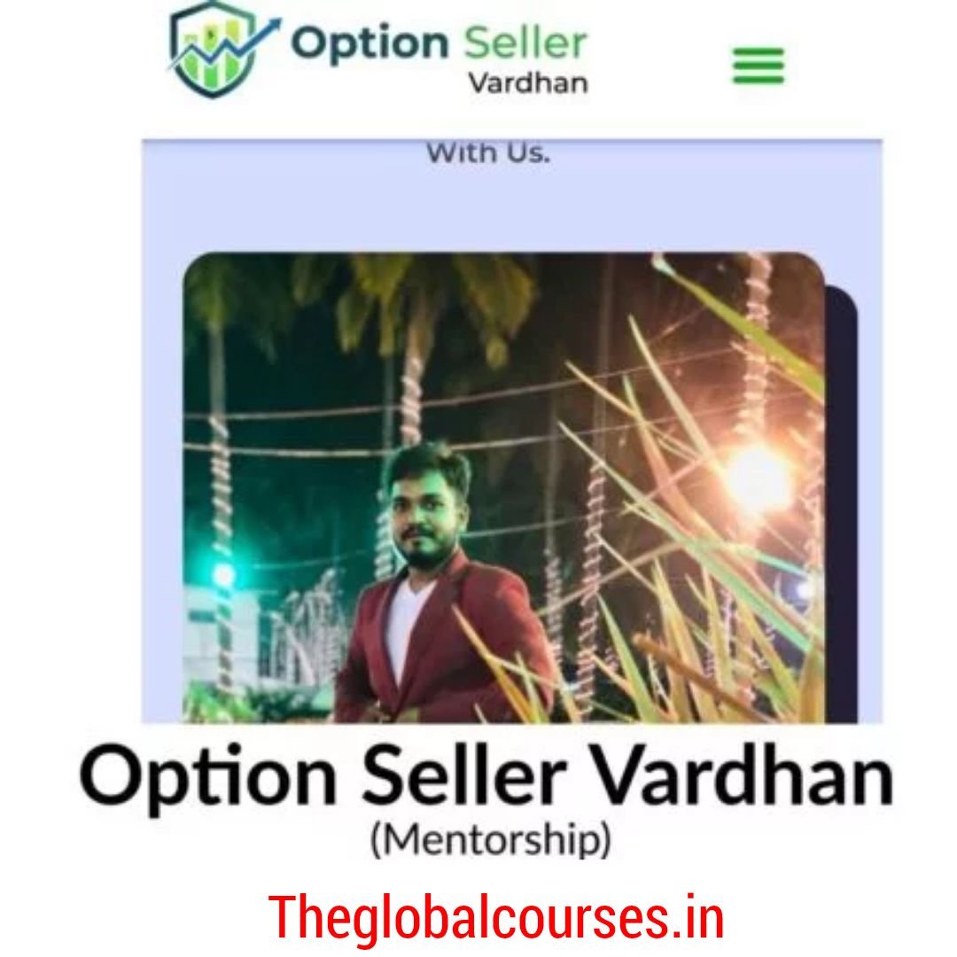 Option Seller Vardhan Mentorship